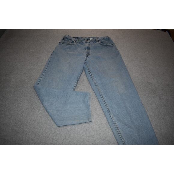 VINTAGE Levis 560 Jeans Mens Size 38 x 32 Tapered Loose Comfort Fit Blue 1994 - Picture 2 of 10